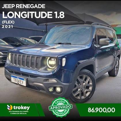 JEEP RENEGADE 1.8 16V FLEX LONGITUDE 4P AUTOMÁTICO